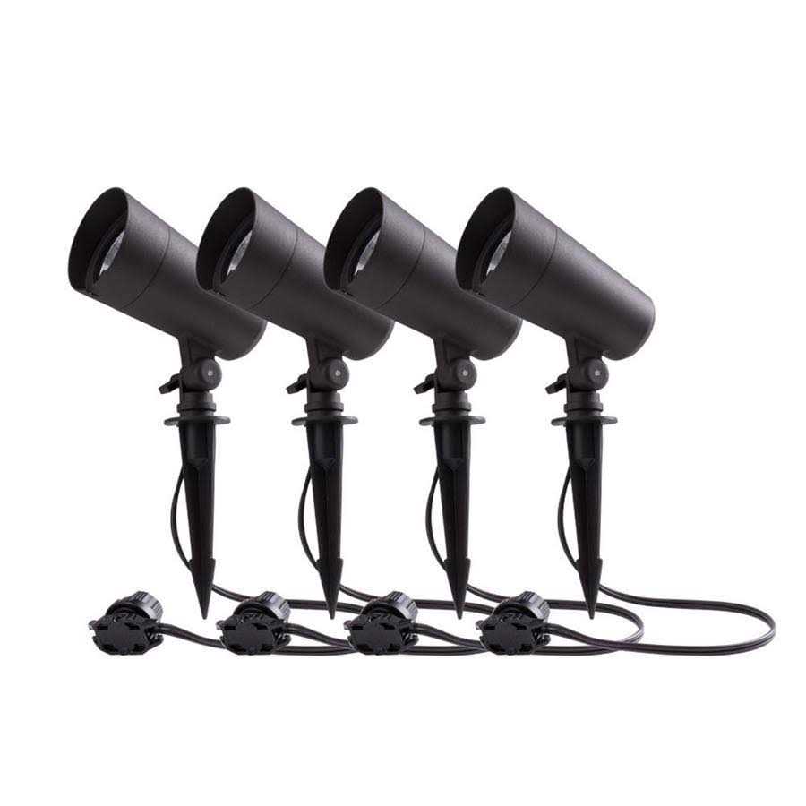 Portfolio 290-Lumen 4-Watt Bronze Low Voltage LED Spot Light ZDL1096-LED4K8030