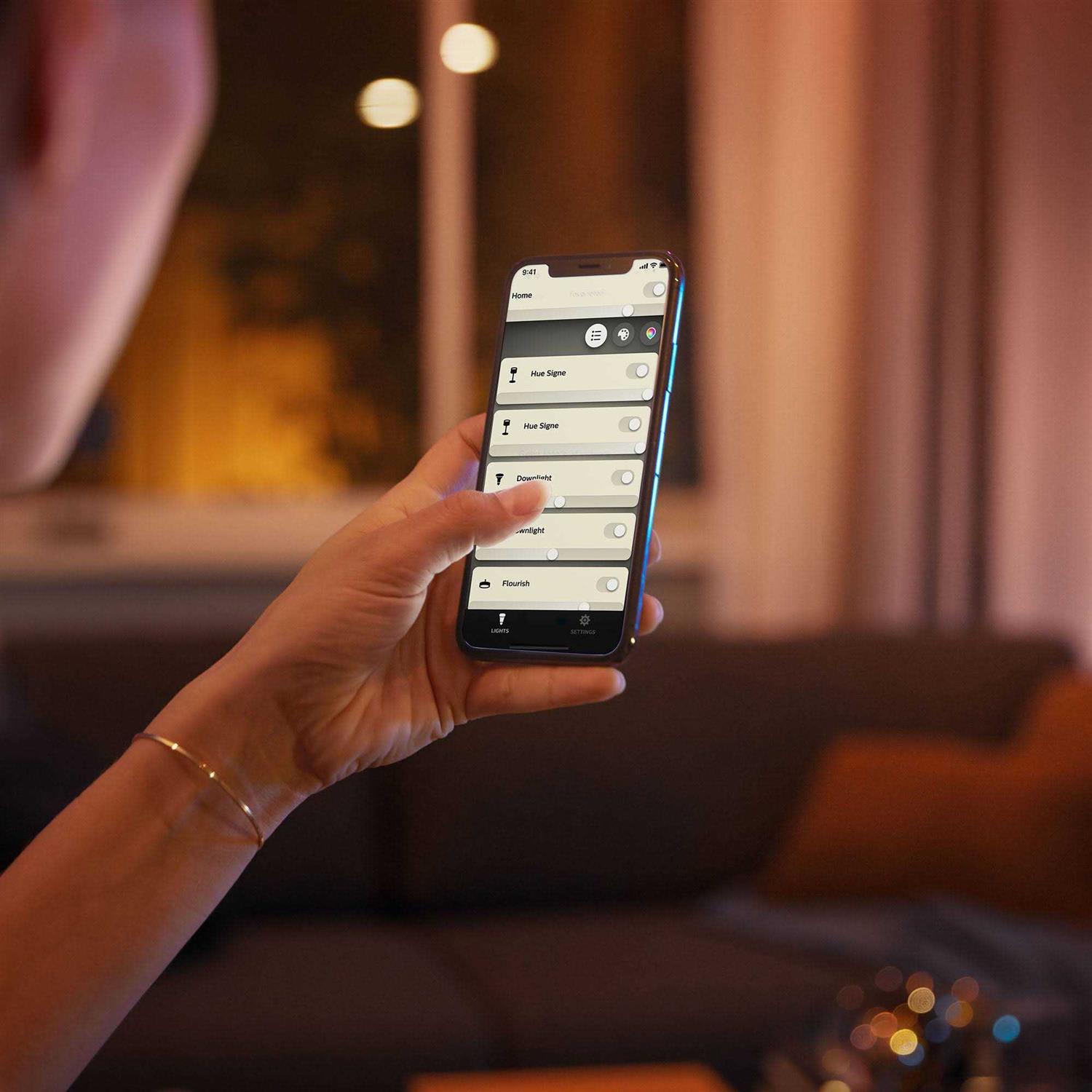 Philips Hue 538173 White BR30 Bluetooth Smart LED Bulb - Image 2