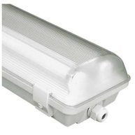 4 ft. Vapor Tight Fixture LED Ready IP65 2 Lamp