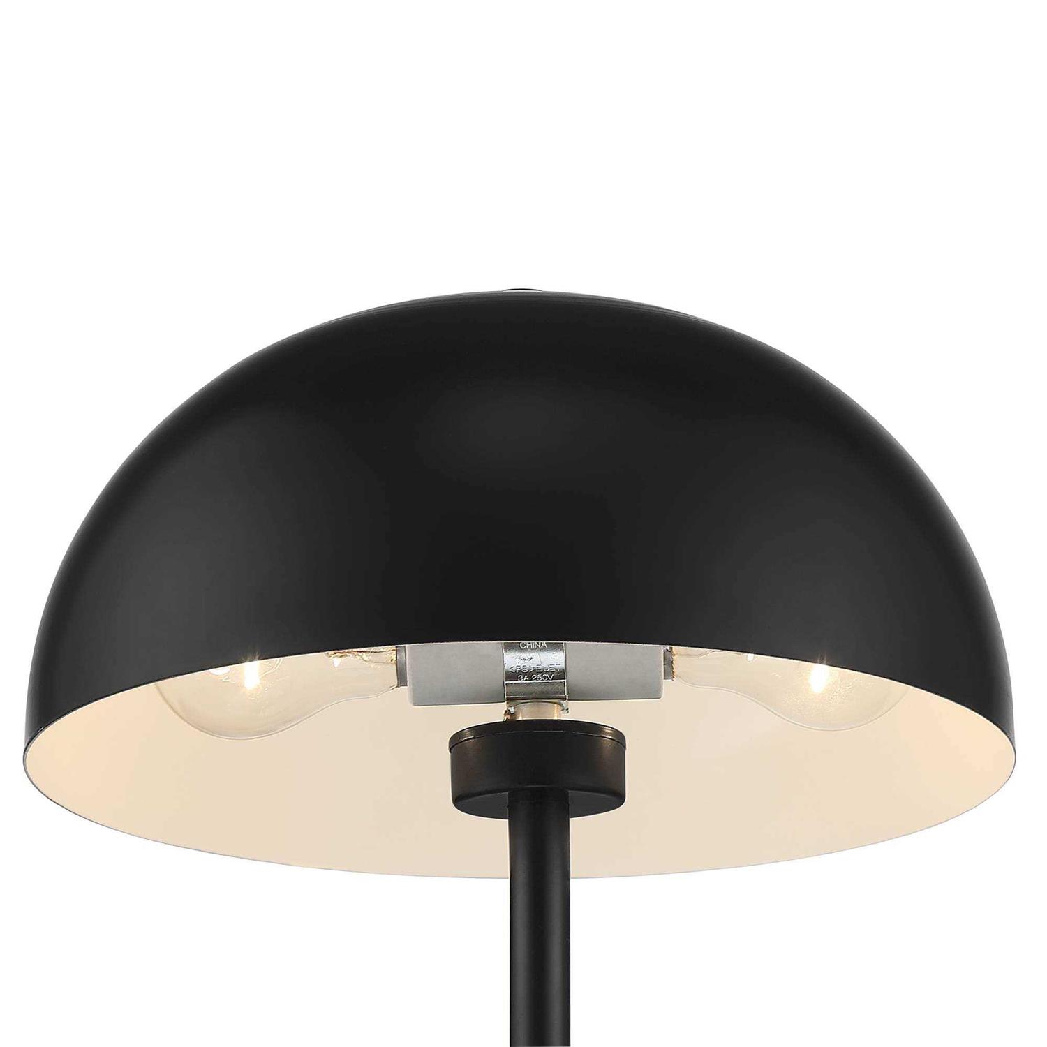 360 Lighting Rhys Modern Mid Century Mushroom Accent Table Lamps 19 1/2 High Set of 2 - Image 2