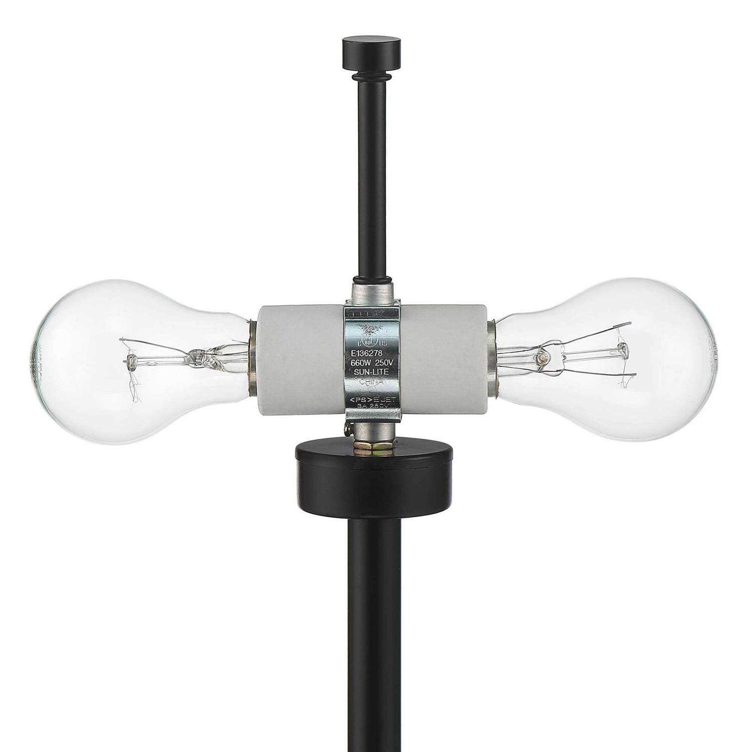 360 Lighting Rhys Modern Mid Century Mushroom Accent Table Lamps 19 1/2 High Set of 2 - Image 5