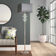 Raney 60×22 Floor Lamp House of Hampton