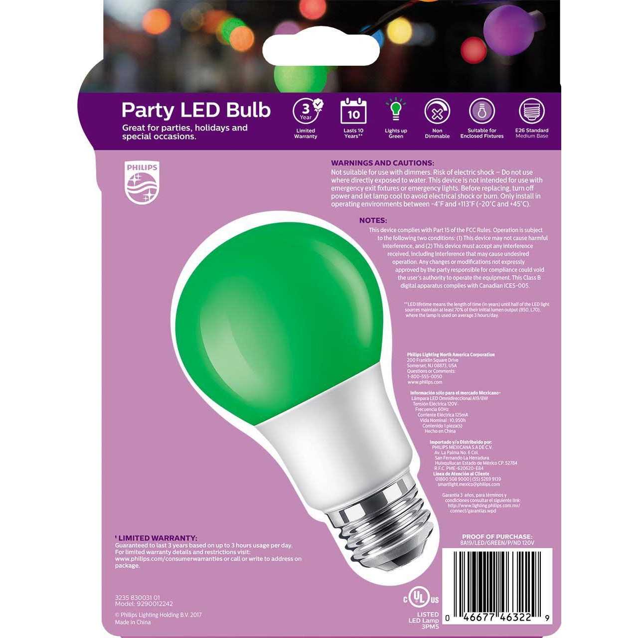 Philips Party A19 LED Bulb - Image 2