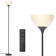 PESRAE Floor Lamp Remote Control with 4 Color Temperatures Torchiere Floor Lamp for Bedroom