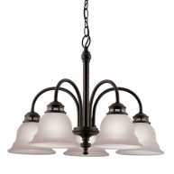 Portfolio Tavern 5-Light Dark Oil-Rubbed Bronze Traditional Chandelier FD10-055