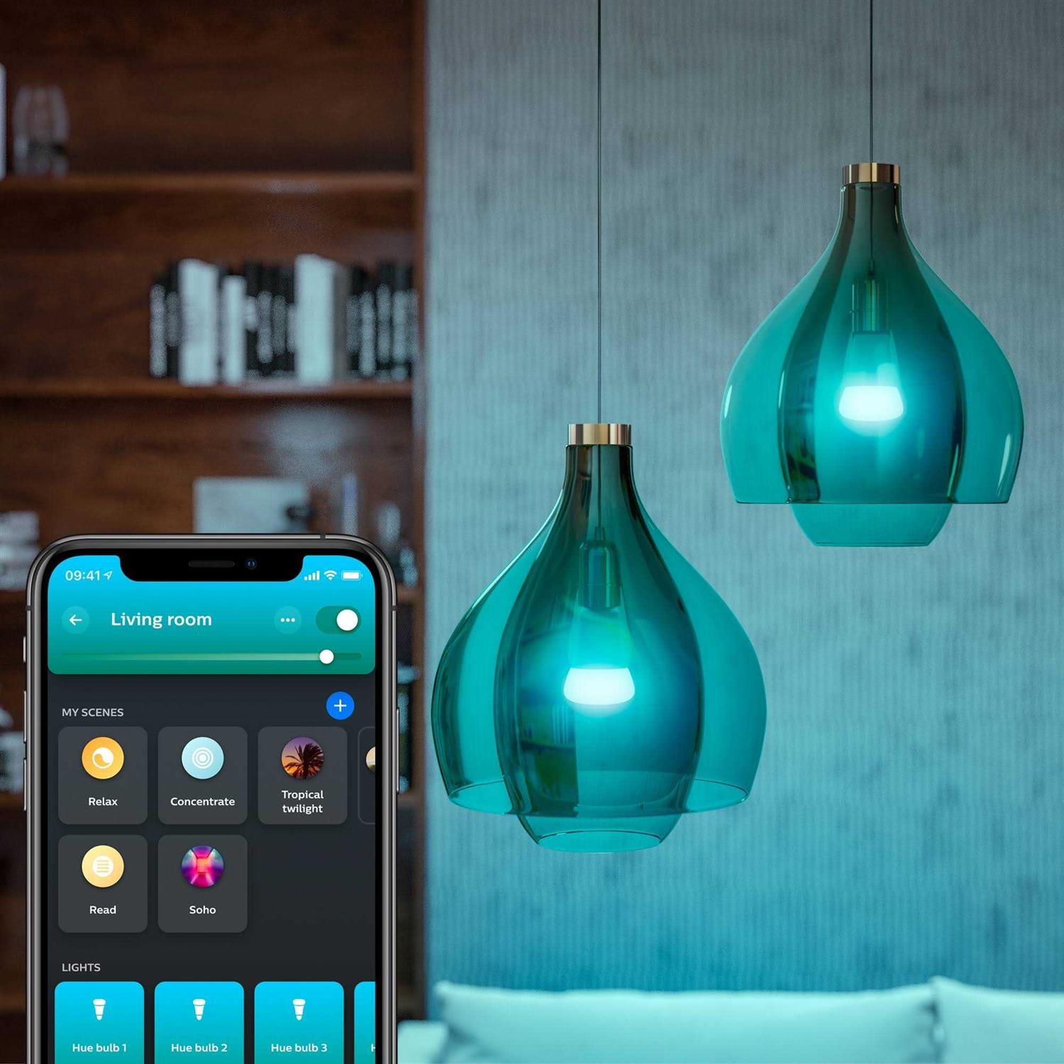 Philips Hue Smart A19 Bulb White Ambiance - Image 2