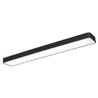AFX Lighting Bailey 2 Light 46 LED Flush Mount Black BAYL4608LAJUDBK