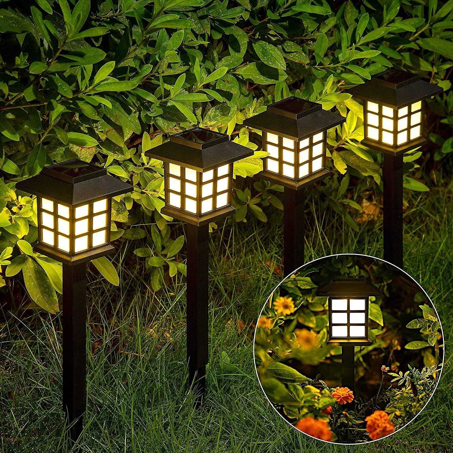 12pcs Garden Waterproof Outdoor Solar Lights for Yard,Landscape,Patio - Image 2