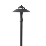 Portfolio DL6903RBS-A 7-Watt Specialty Textured Bronze Low Voltage LED Path Light