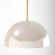 AllModern Leona 1 Light Single Dome Pendant Shade
