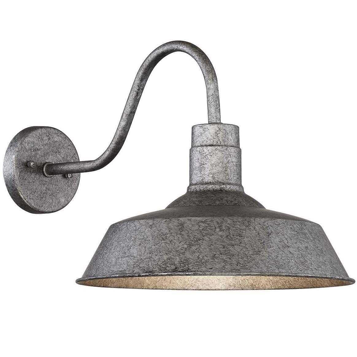 Park Harbor Phel5501 Pewter Wetherburn Single Light 13-1/4H Outdoor Wall Sconce - Image 2