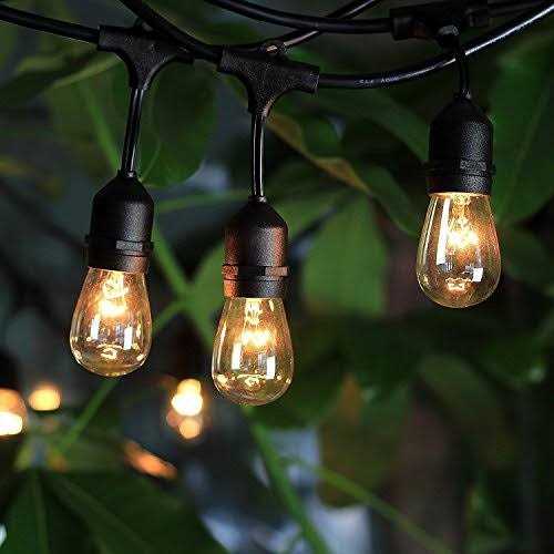 Newhouse Lighting S14INC18 Outdoor Weatherproof S14 Replacement String Light Bulbs - Image 4