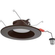 15W 1100 Lumens Natural Light 6 in. Color Selectable Retrofit LED Downlight Fixture