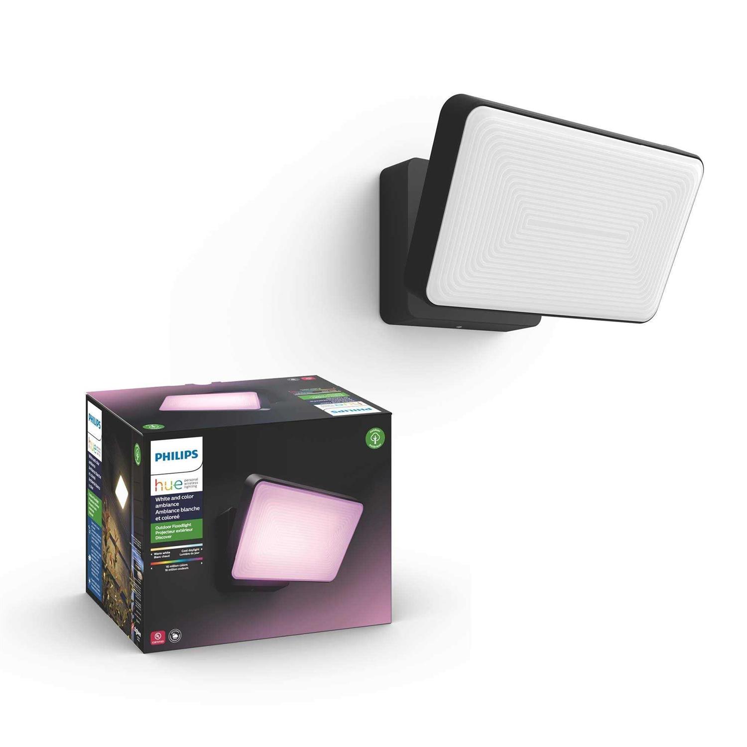 Philips Hue Outdoor White and Color Ambiance Discover Floodlight