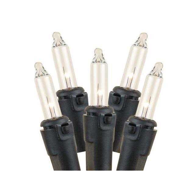 Novelty Lights Clear 100 Light Incandescent Mini Christmas String Lights