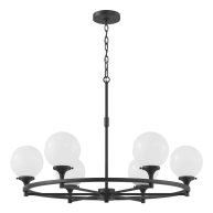 Alfaro 6 Light 30 Wide Ring Chandelier Signature Hardware