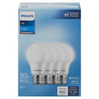 Philips A19 LED Light Bulb
