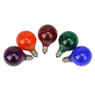 Northlight Pack G40 Globe Christmas Replacement Light Bulbs