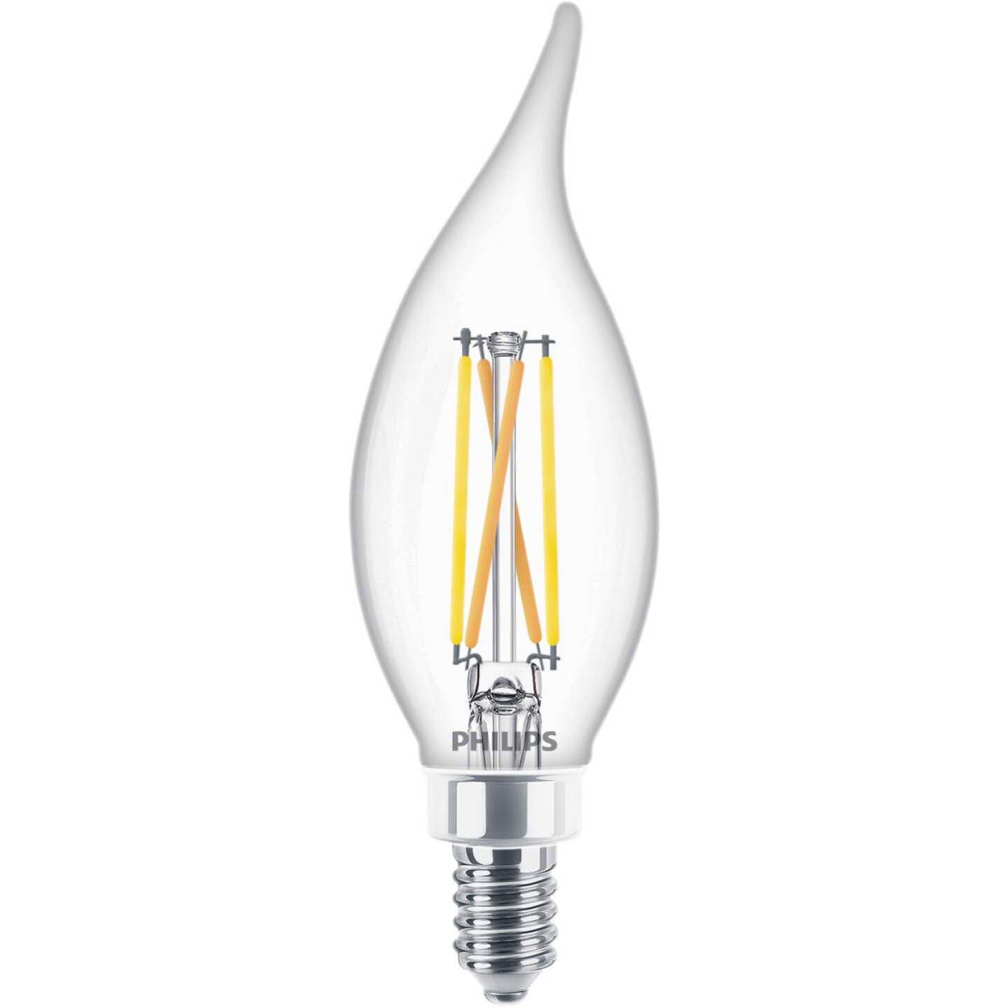 Philips Ultra Definition BA11 Candelabra LED Decorative Light Bulb - Image 5