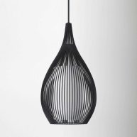AllModern Lotus 1-Light Single Teardrop Pendant Finish