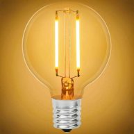 PLT 2 in. Dia. LED G16.5 Globe Equal