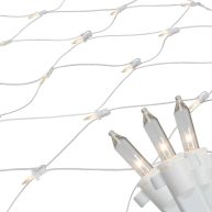 Northlight Clear Mini Net Style Christmas Lights