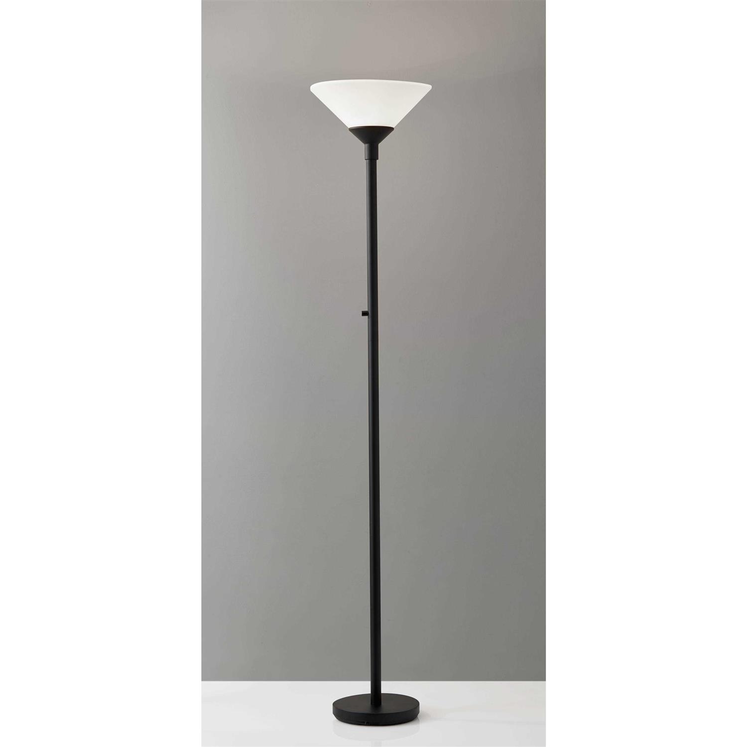 Adesso Aries Torchiere Lamps - Image 3