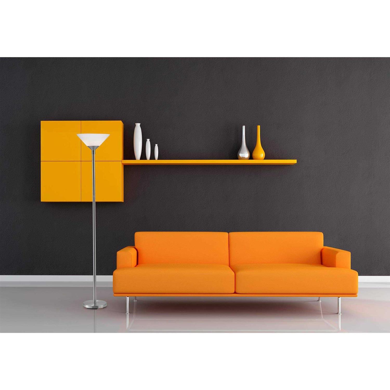 Adesso Aries Torchiere Lamps - Image 3