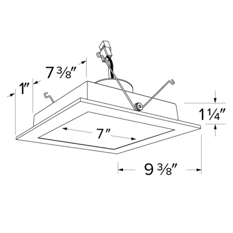 8 Elco Square LED Retrofit Insert - Image 5