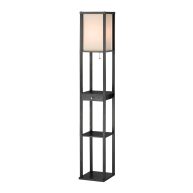 Adesso Parker Shelf Floor Lamp