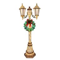 Puleo Lighted Lamp Post with 35 Twinkling Lights