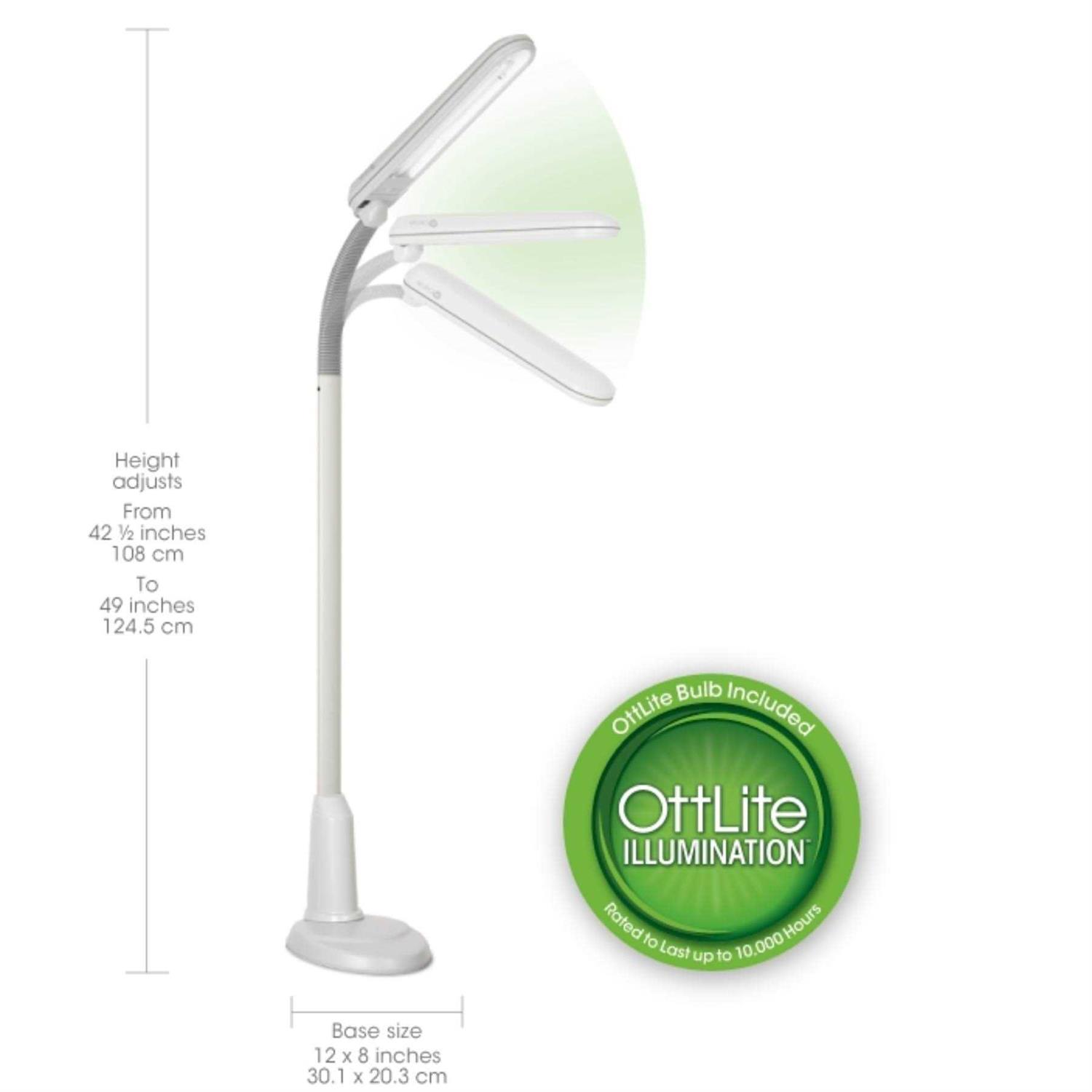 OttLite 24-Watt Craft Plus Floor Lamp - Image 2