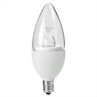 PLT 325 Lumens 4.5W LED Chandelier Bulb 3.8 in. x 1.4