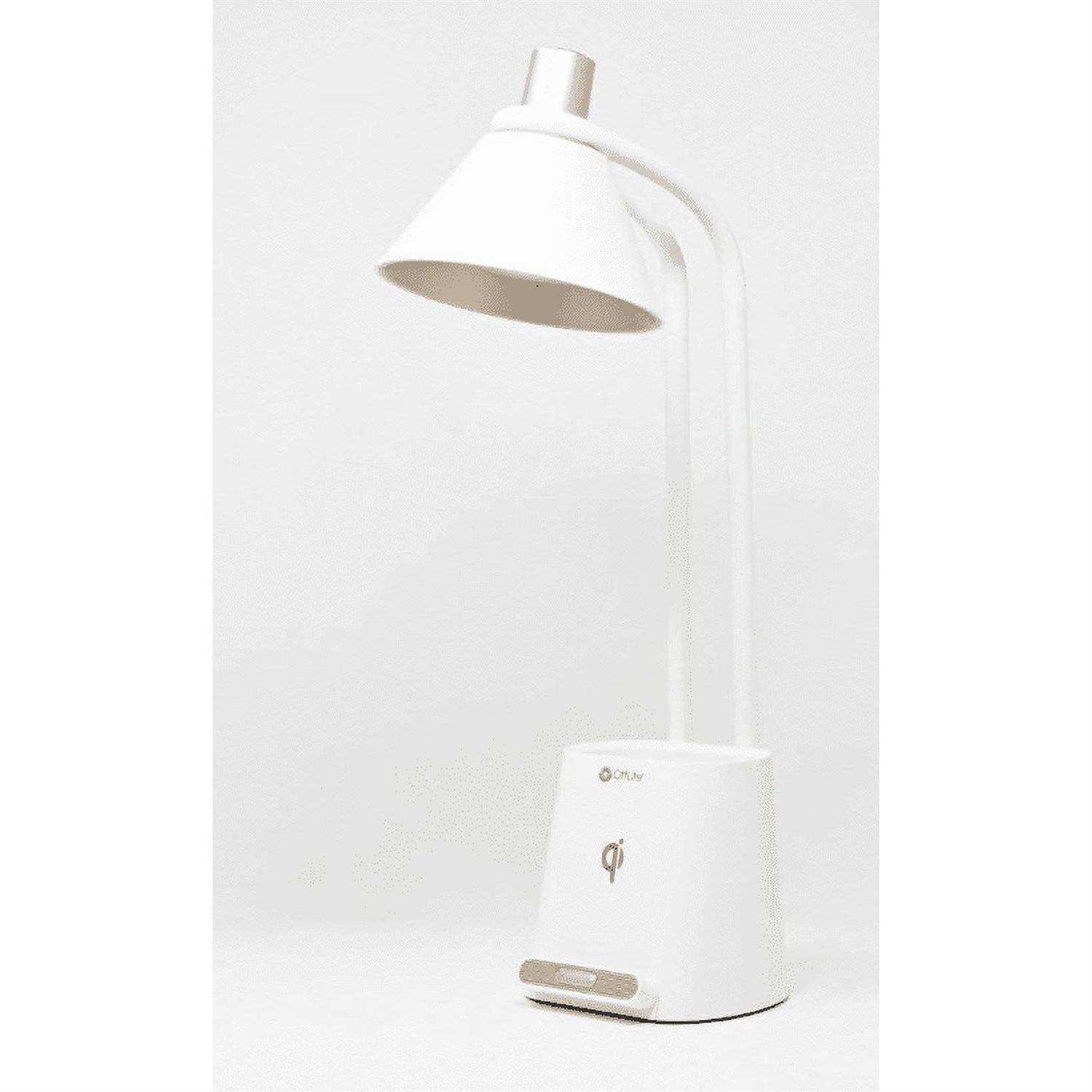 Ottlite Ottllite Wellness Series LED Desk Organizer Lamp with Wireless Charging Stand - Image 5