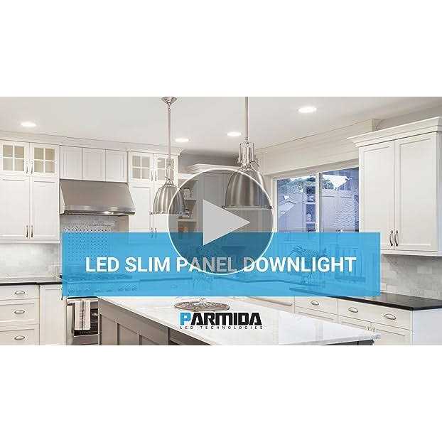 Parmida (12 Pack) 6 inch Ultra-thin LED Recessed Ceiling Light with Junction Box, 12W, Dimmable Canless Wafer Slim Panel Downlight, IC Rated, - Image 4