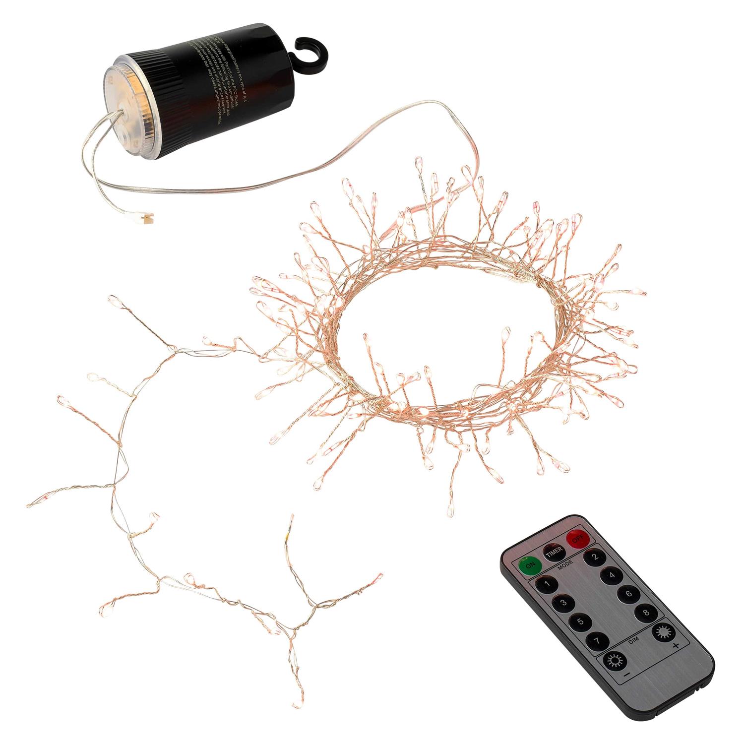 120ct LED String Lights Garland by Ashland - Image 3