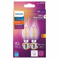 Philips Ultra Definition LED Ba11 Filament Candle Light Bulb