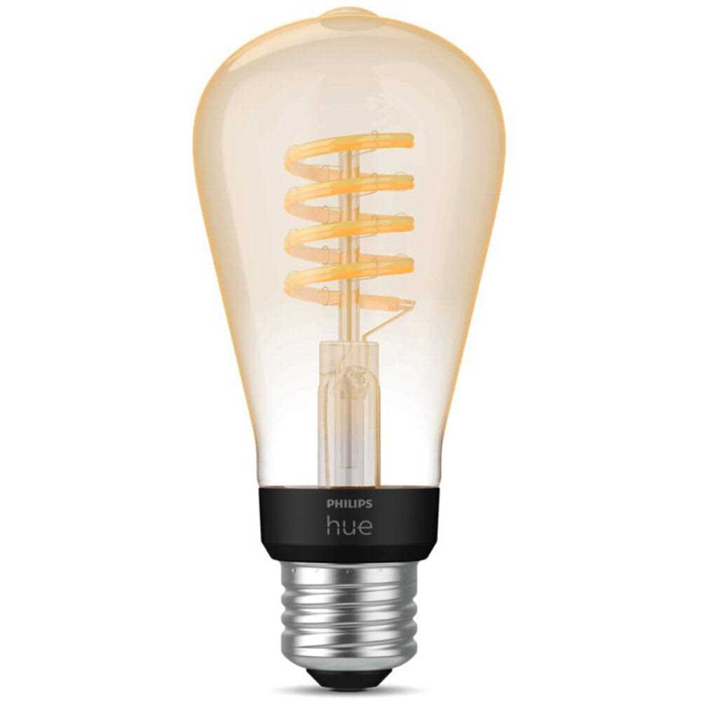 Philips Hue White Ambiance Filament ST19 Bluetooth LED Bulb - Image 3