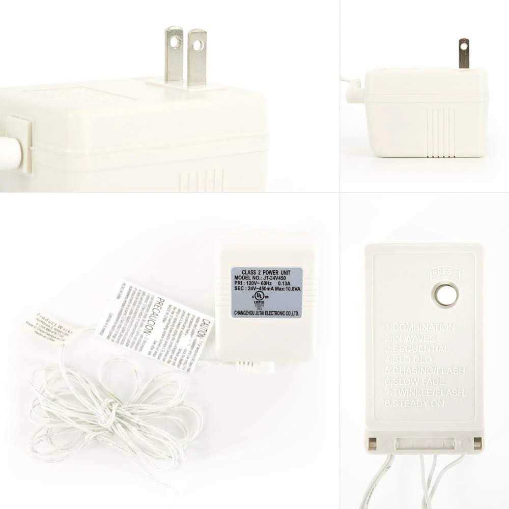 ProductWorks 60 inch x 15 inch 60 Lights Snow Cover with 8 Function Controller 20056_MYT - Image 5