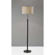 Adesso Barton Floor Lamp Antique