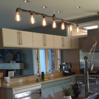 7 Light Kitchen Island Bulb Pendant 17 Stories Finish