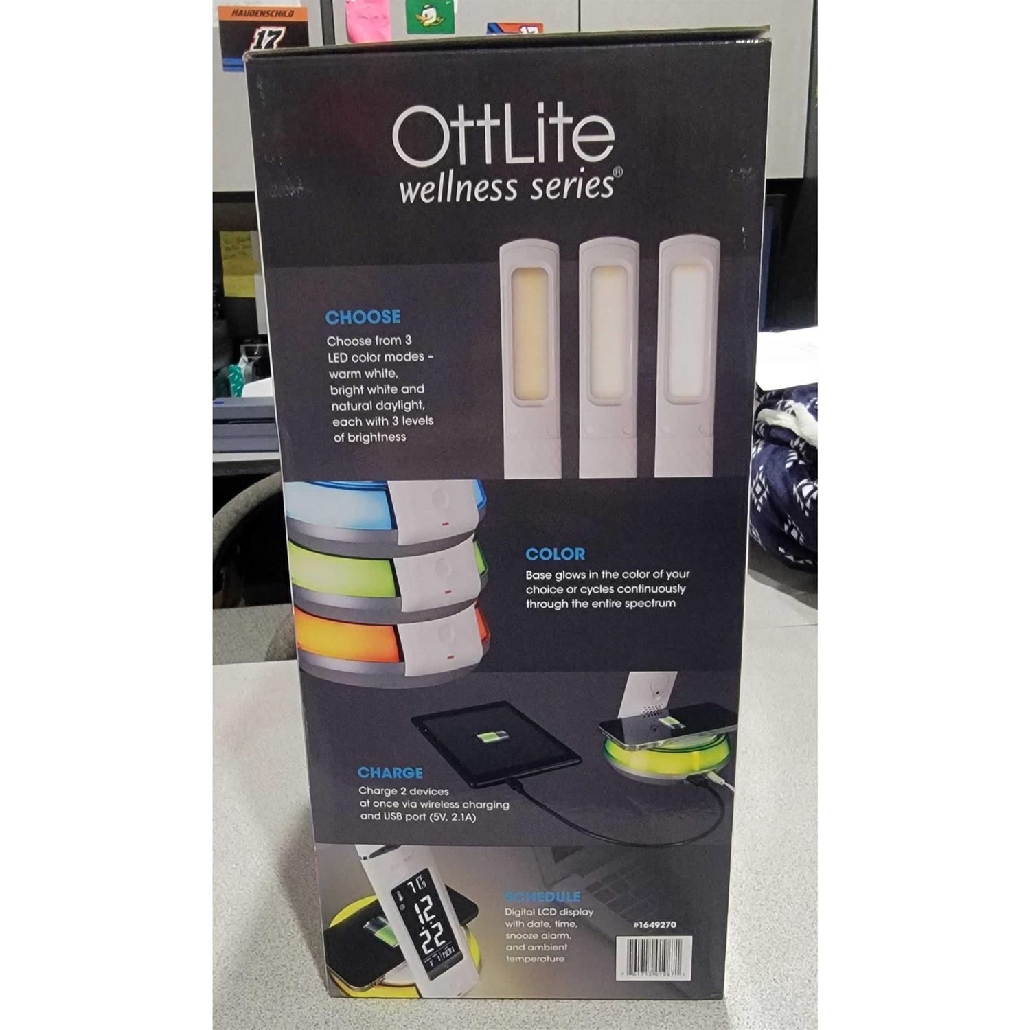 Ottlite Wellness Series Wireless Charging Lamp - Image 4