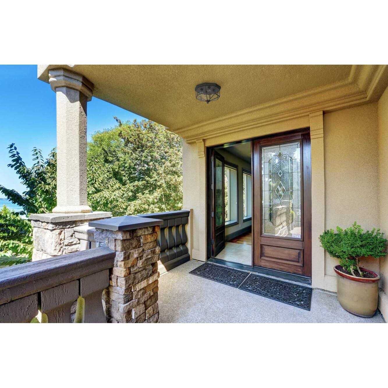 Progress Lighting P5789-10 Beveled Glass Polished Brass Ceiling Light - Image 3