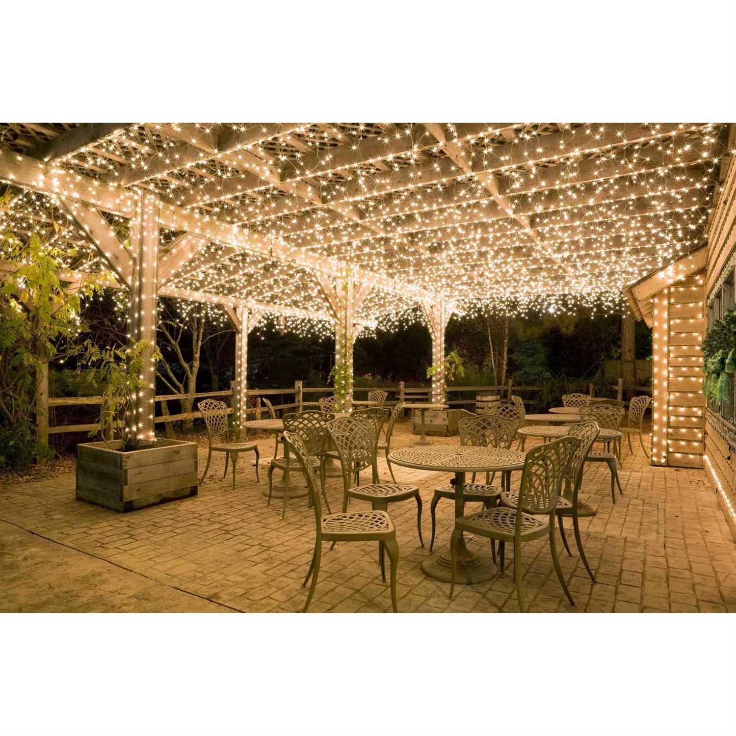 612 Vermont 100 Clear Christmas Lights on White Wire UL Approved for Indoor/Outdoor Use - Image 5