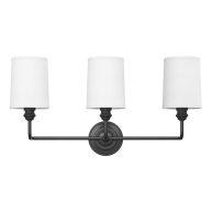 Poplin 3 Light 22 Wide Bathroom Vanity Light Signature Hardware