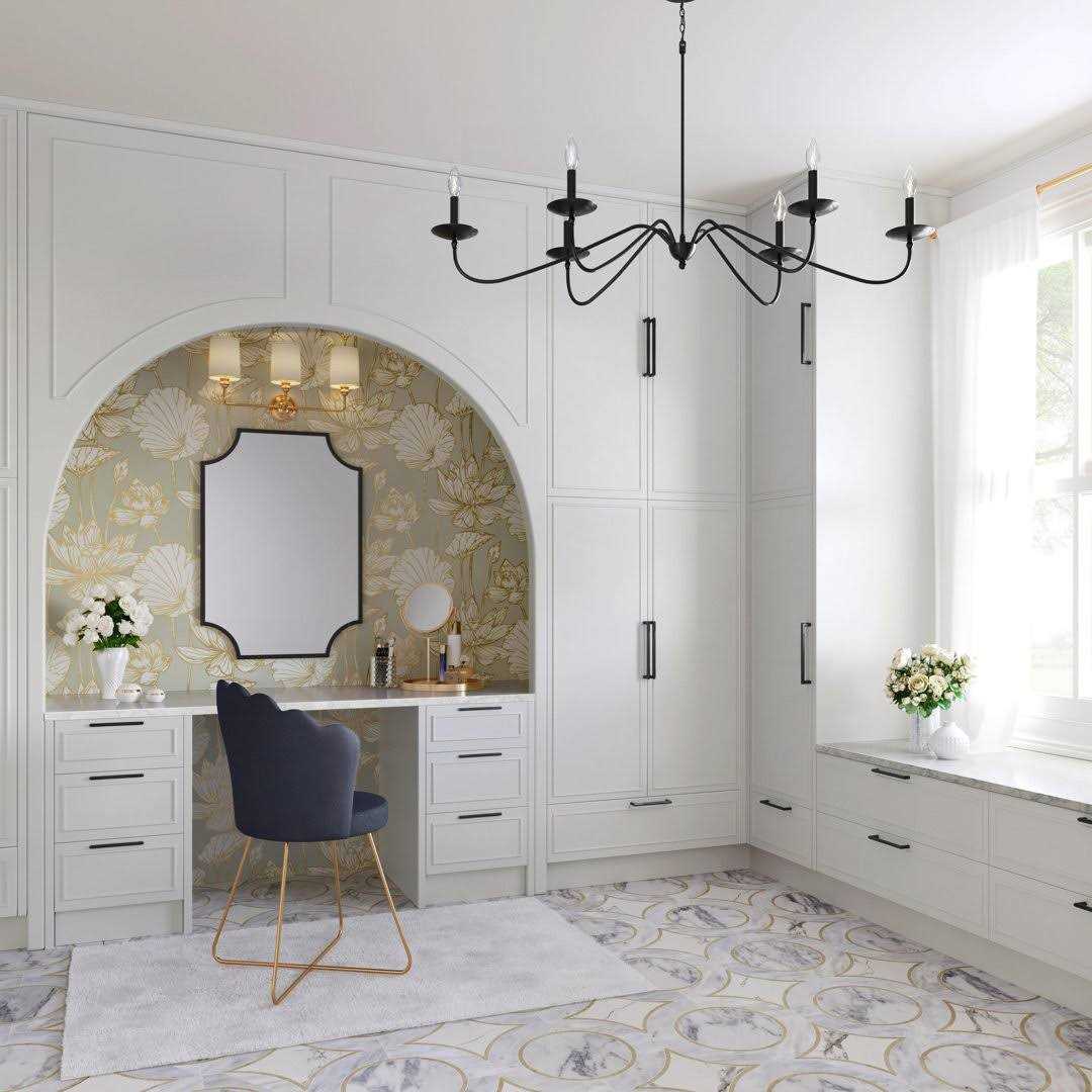 Poplin 3 Light 22 Wide Bathroom Vanity Light Signature Hardware - Image 4