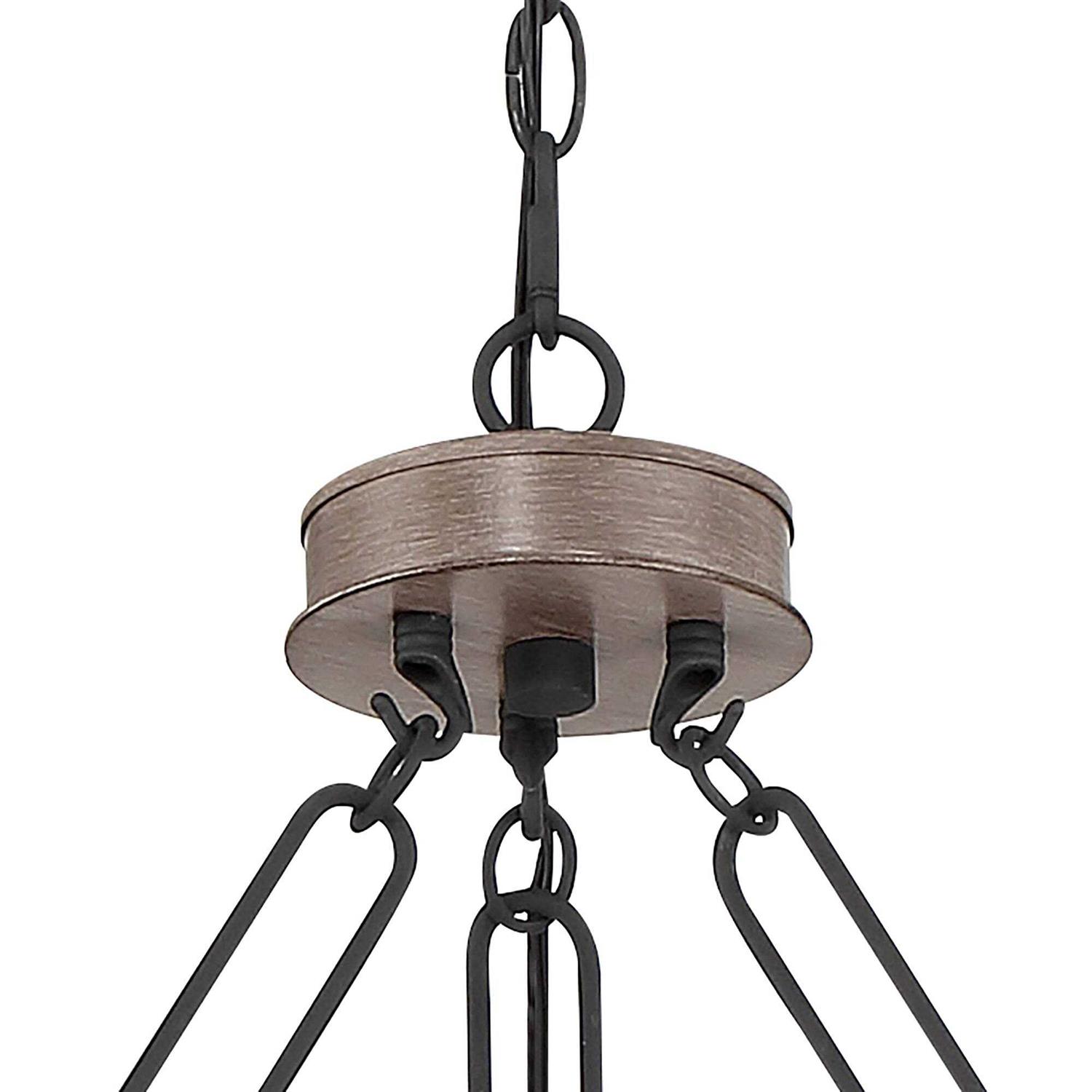 Acroma 12-light 40In Modern Farmhouse Wagon Wheel Chandelier - Image 2