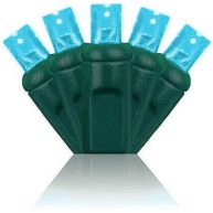 5mm Teal LED Christmas Lights