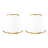 Silk/Shantung Empire Lamp Shade Winston Porter