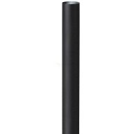 Black 96 High Metal Outdoor Direct Burial Lamp Post 8-NCA-BK